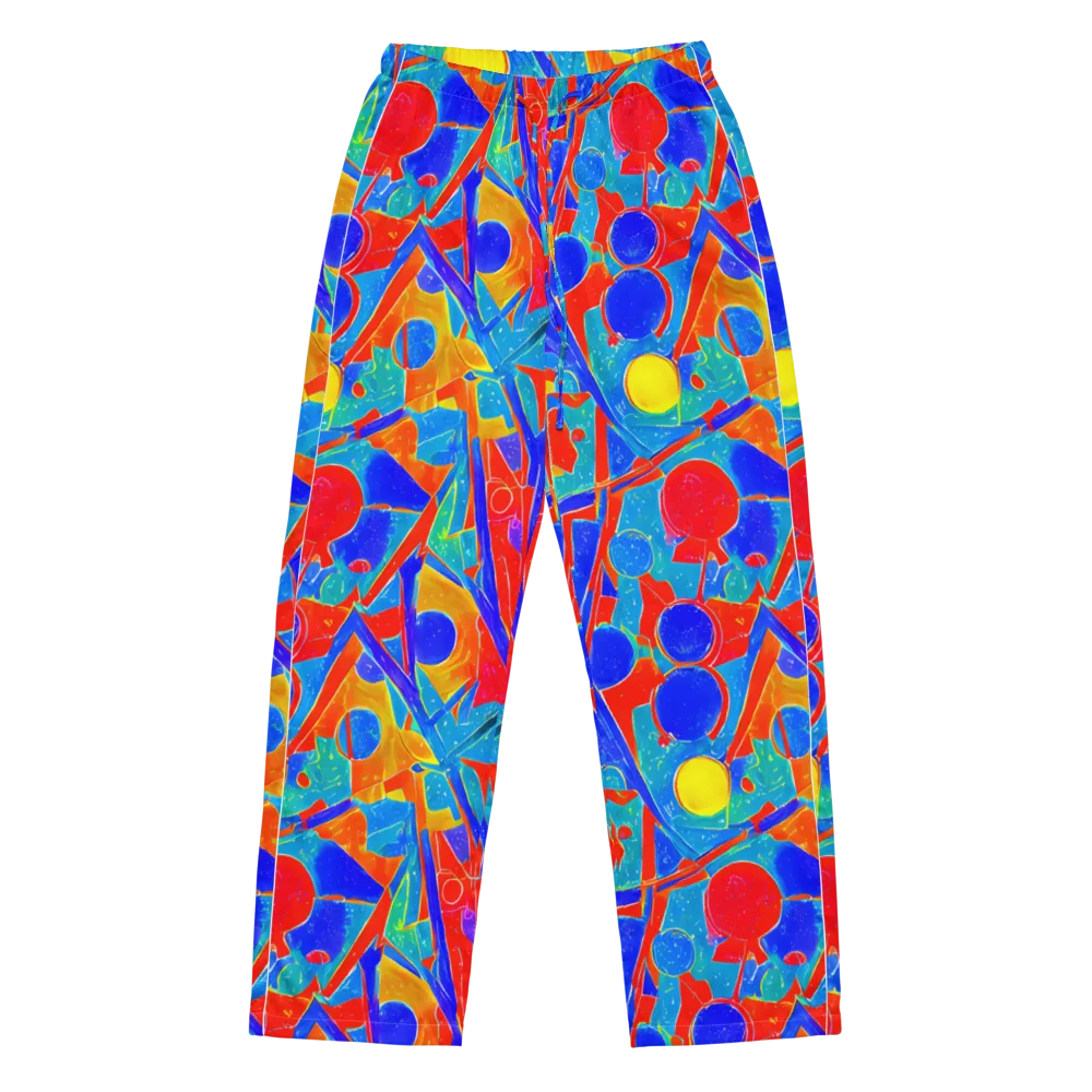 Atomic Confetti on Women's Pajama Pants — Front