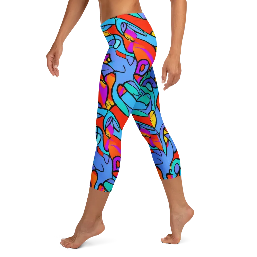Prism Botanica on Capri Leggings — Left