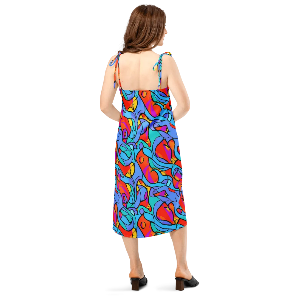 Prism Botanica on Slip Dress — Back