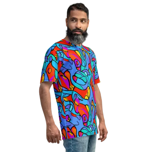 Prism Botanica on a Men's Crew Neck T-Shirt