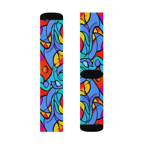 Prism Botanica on a Socks