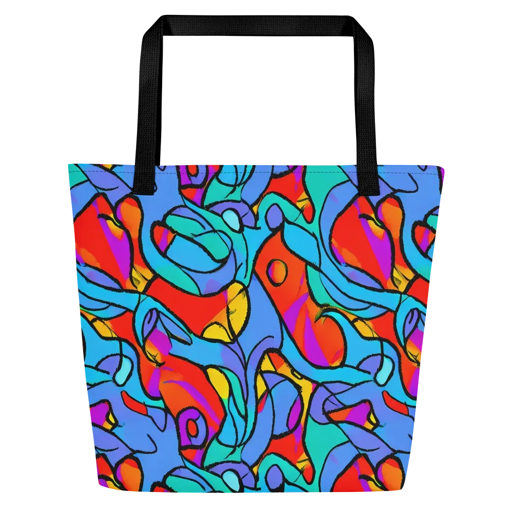 Prism Botanica on Large Tote Bag W/ Pocket — Front
