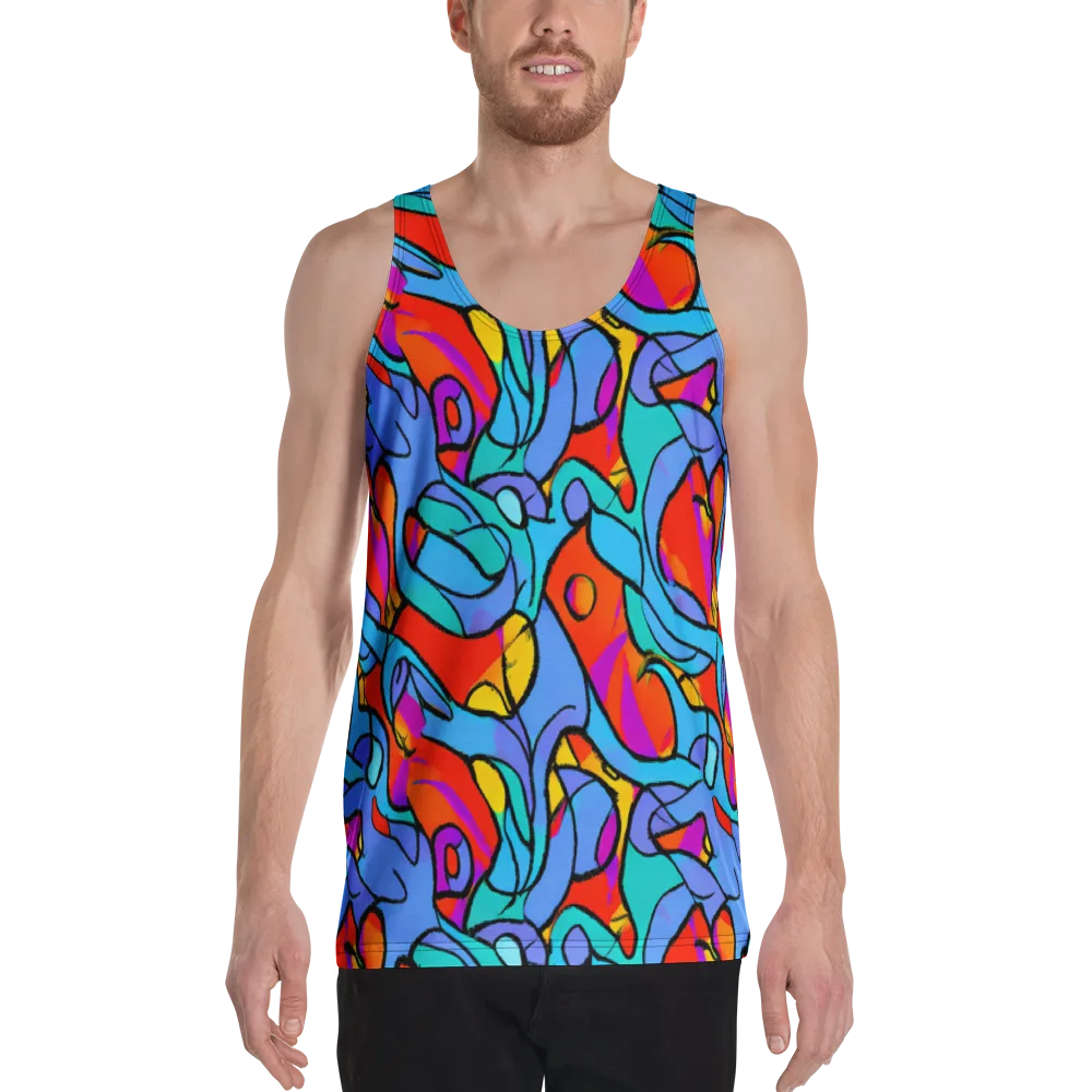 Prism Botanica on Men's Tank Top — Front
