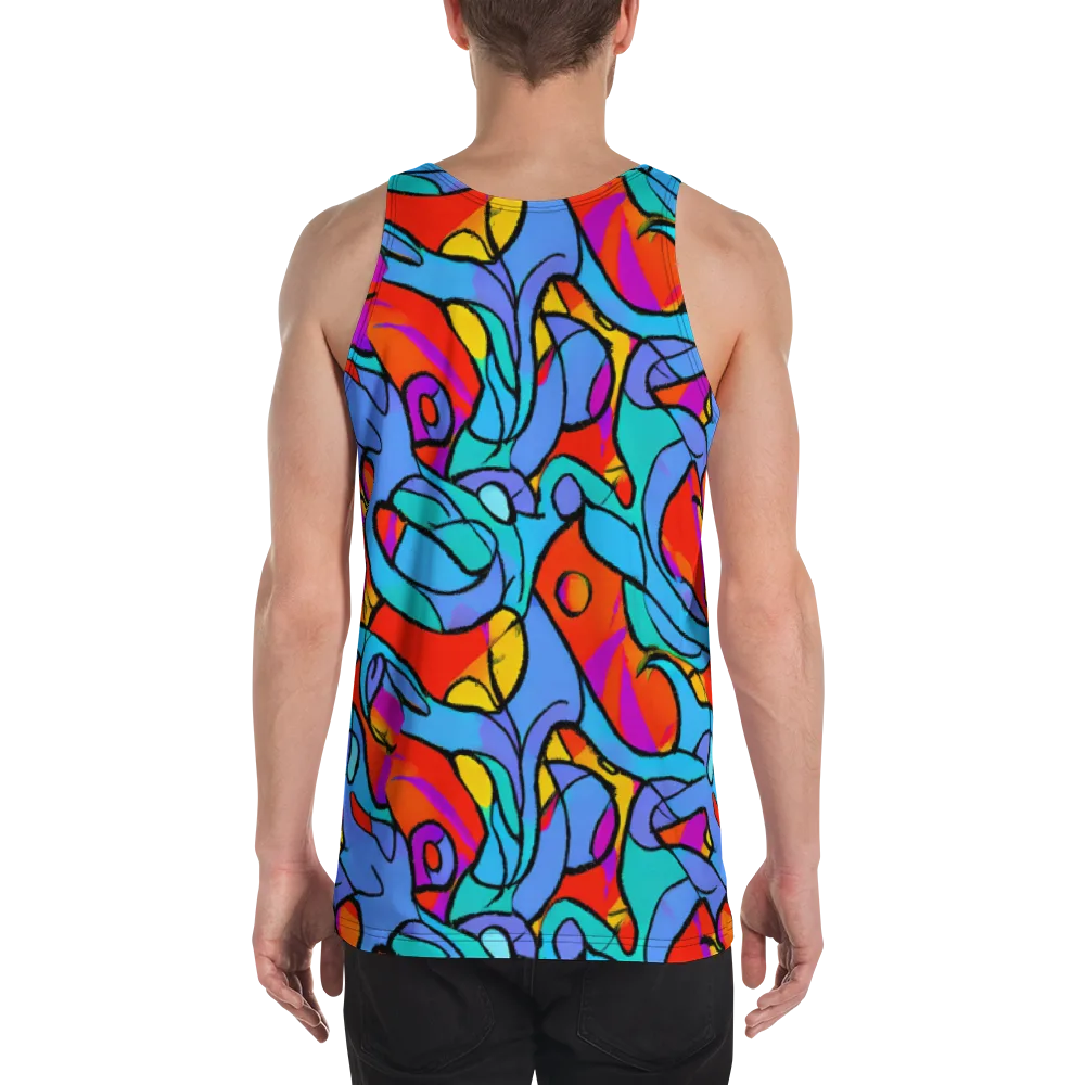 Prism Botanica on Men's Tank Top — Back