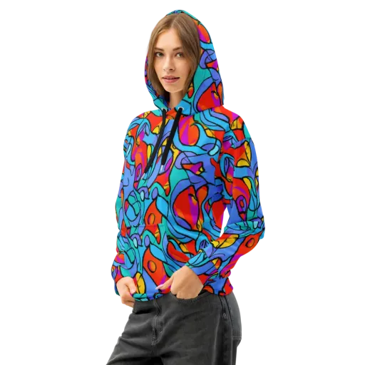 Prism Botanica on a Cotton Hoodie
