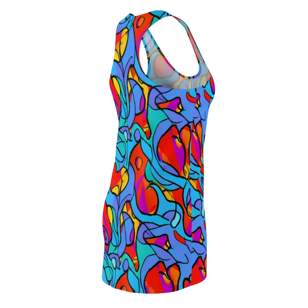 Prism Botanica on Racerback Dress — Back Side
