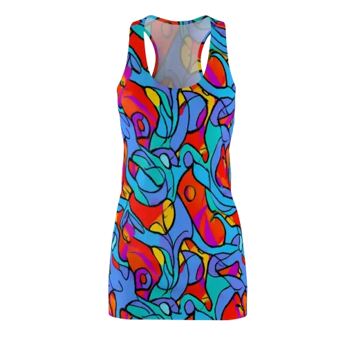 Prism Botanica on a Racerback Dress