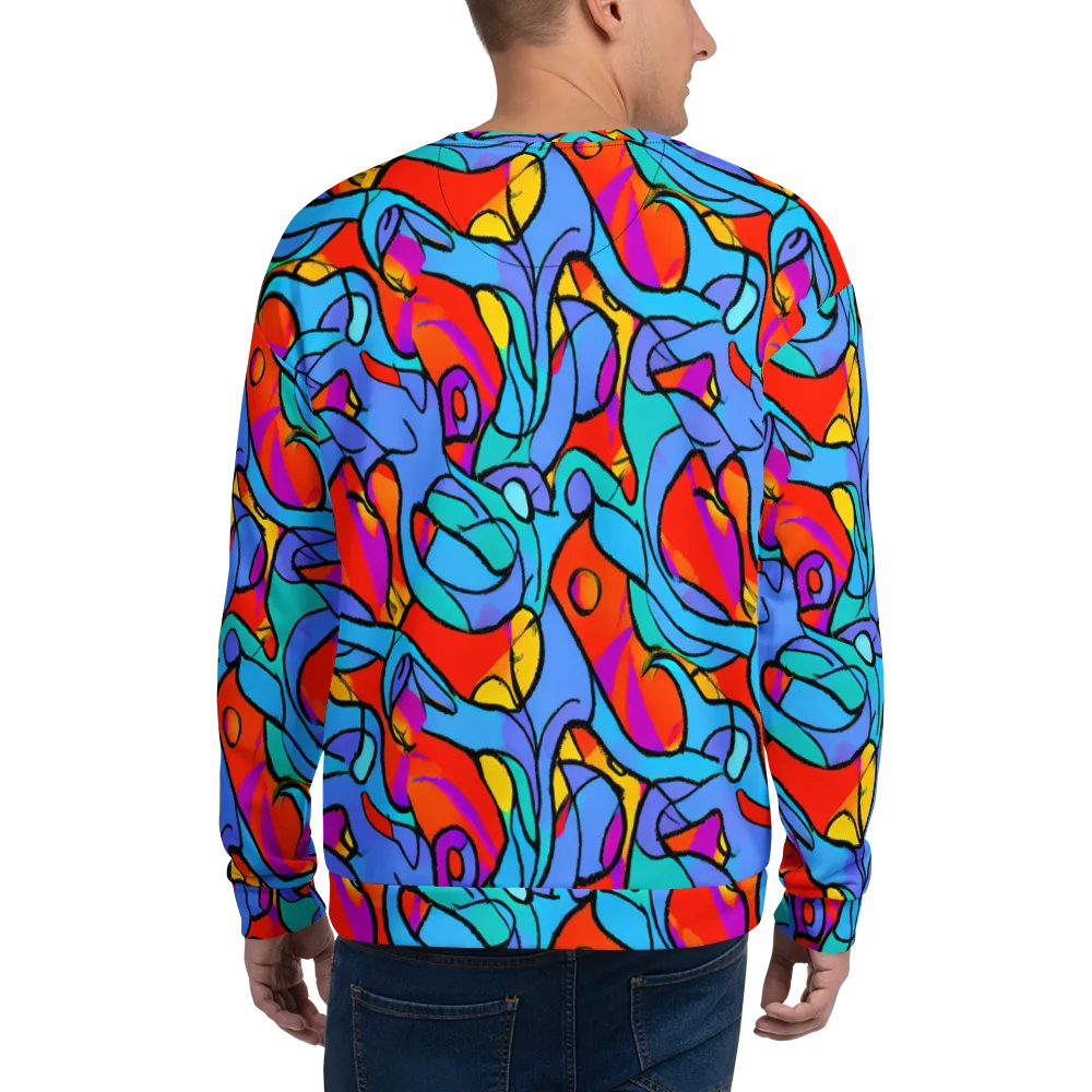 Prism Botanica on Sweatshirt — Back