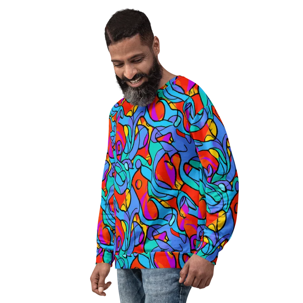 Prism Botanica on Sweatshirt — Left Front