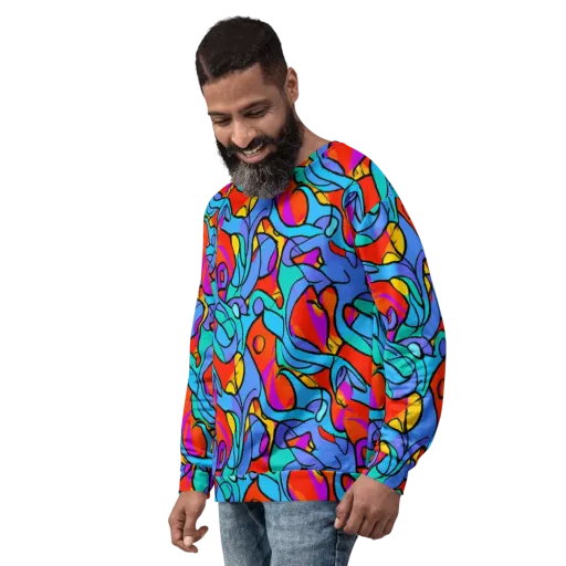 Prism Botanica on a Sweatshirt