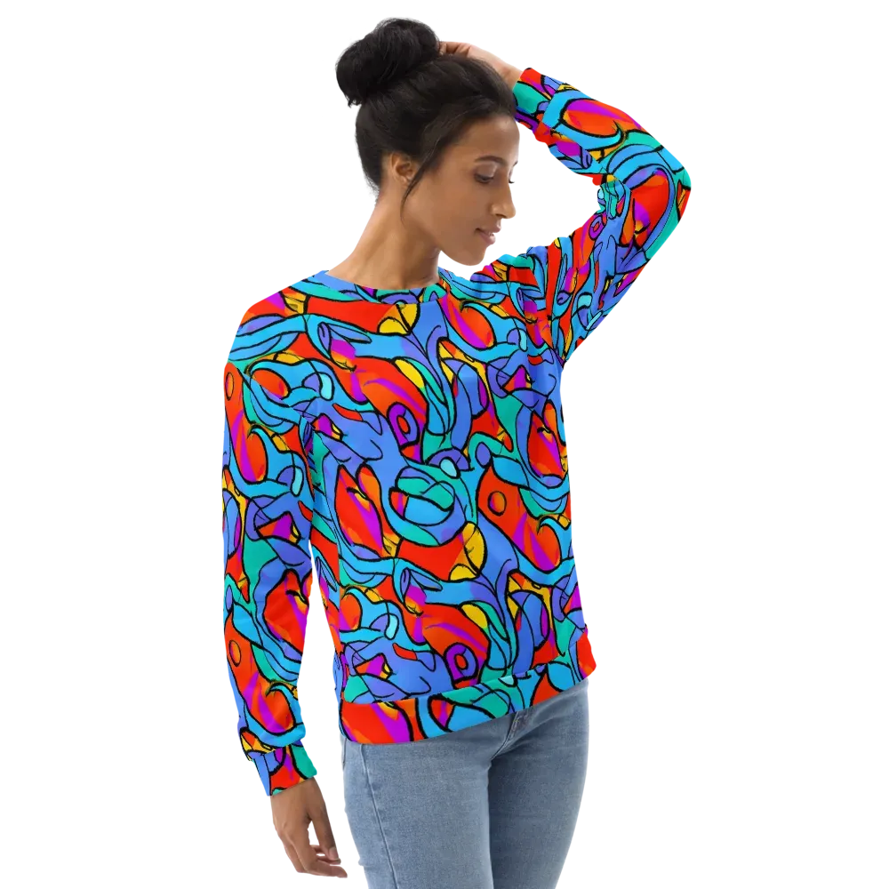 Prism Botanica on Sweatshirt — Right Front