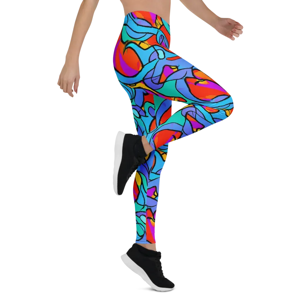Prism Botanica on Leggings — Right