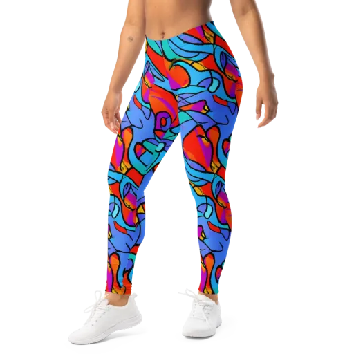 Prism Botanica on a Leggings