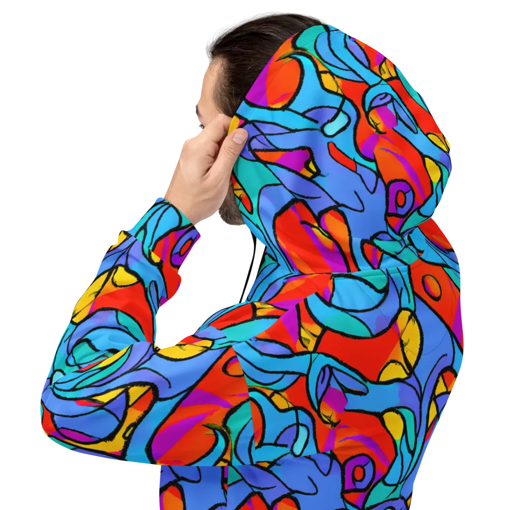 Prism Botanica on Hoodie — Back