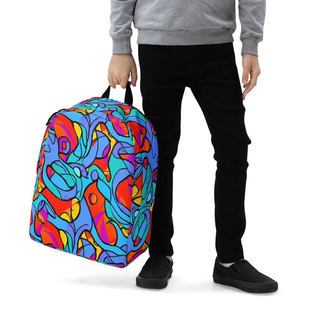 Prism Botanica on Minimalist Backpack — Zoomed-in