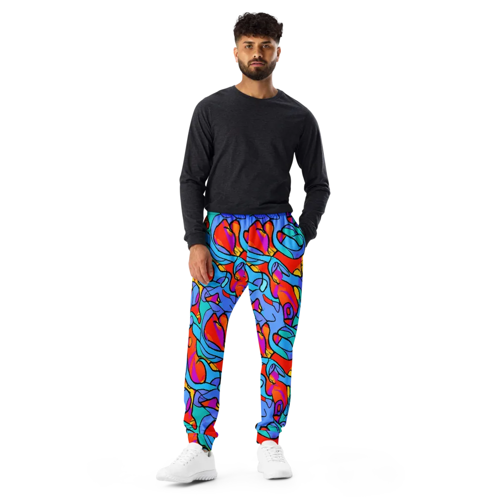 Prism Botanica on Men's Joggers — Front