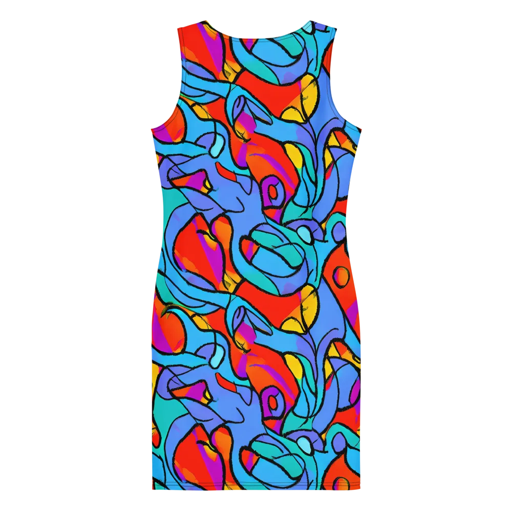 Prism Botanica on Bodycon Dress — Back