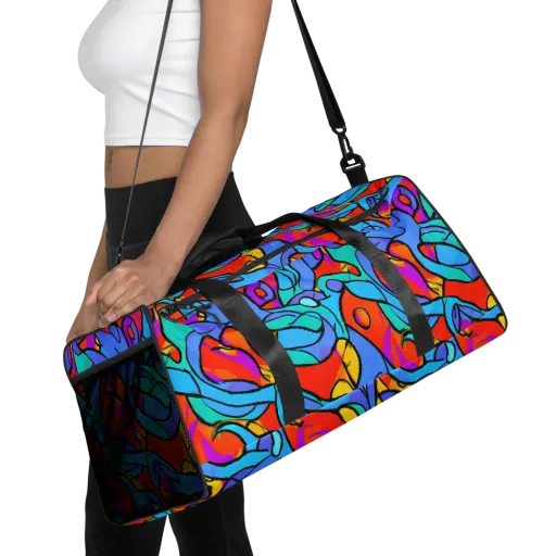 Prism Botanica on a Duffle Bag