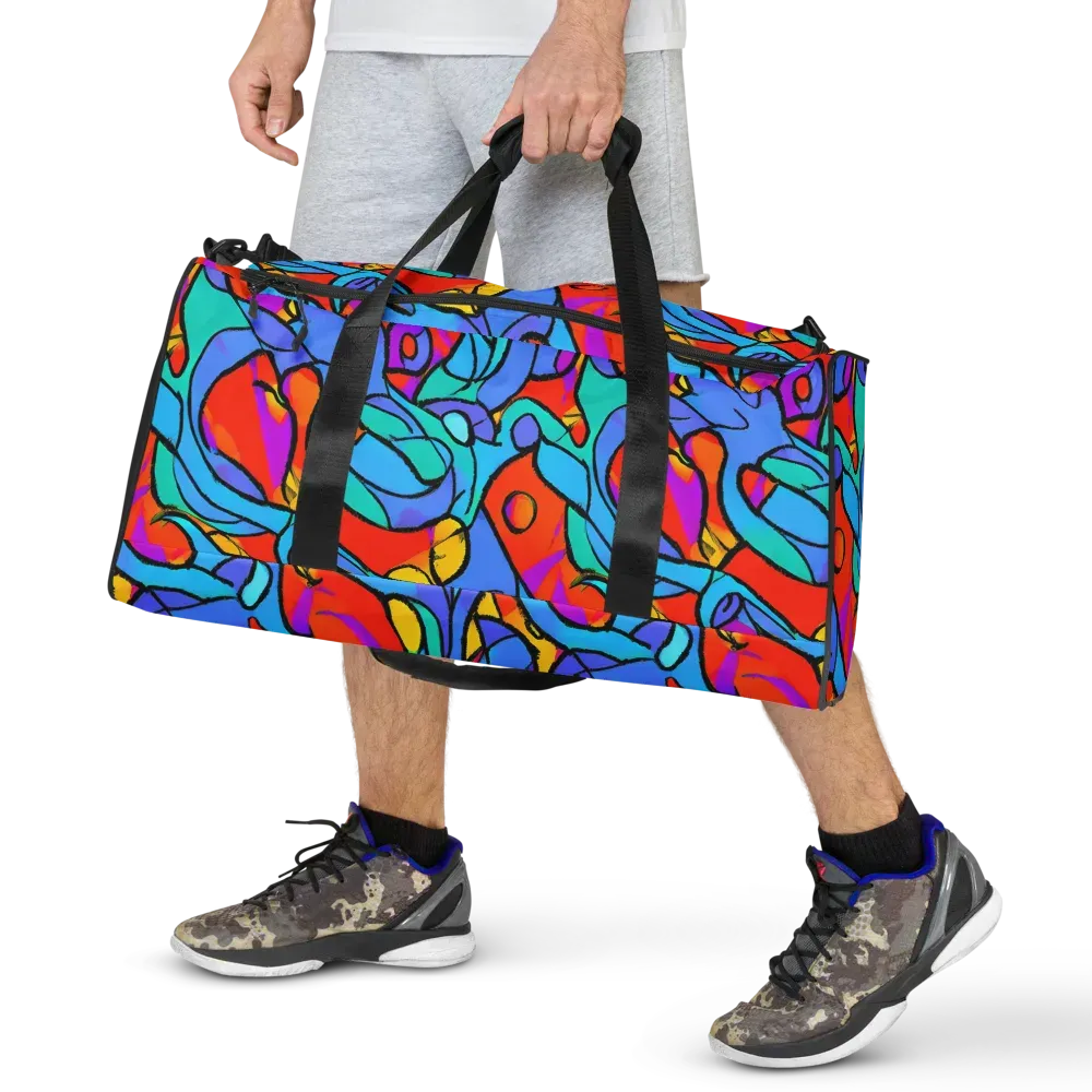 Prism Botanica on Duffle Bag — Front