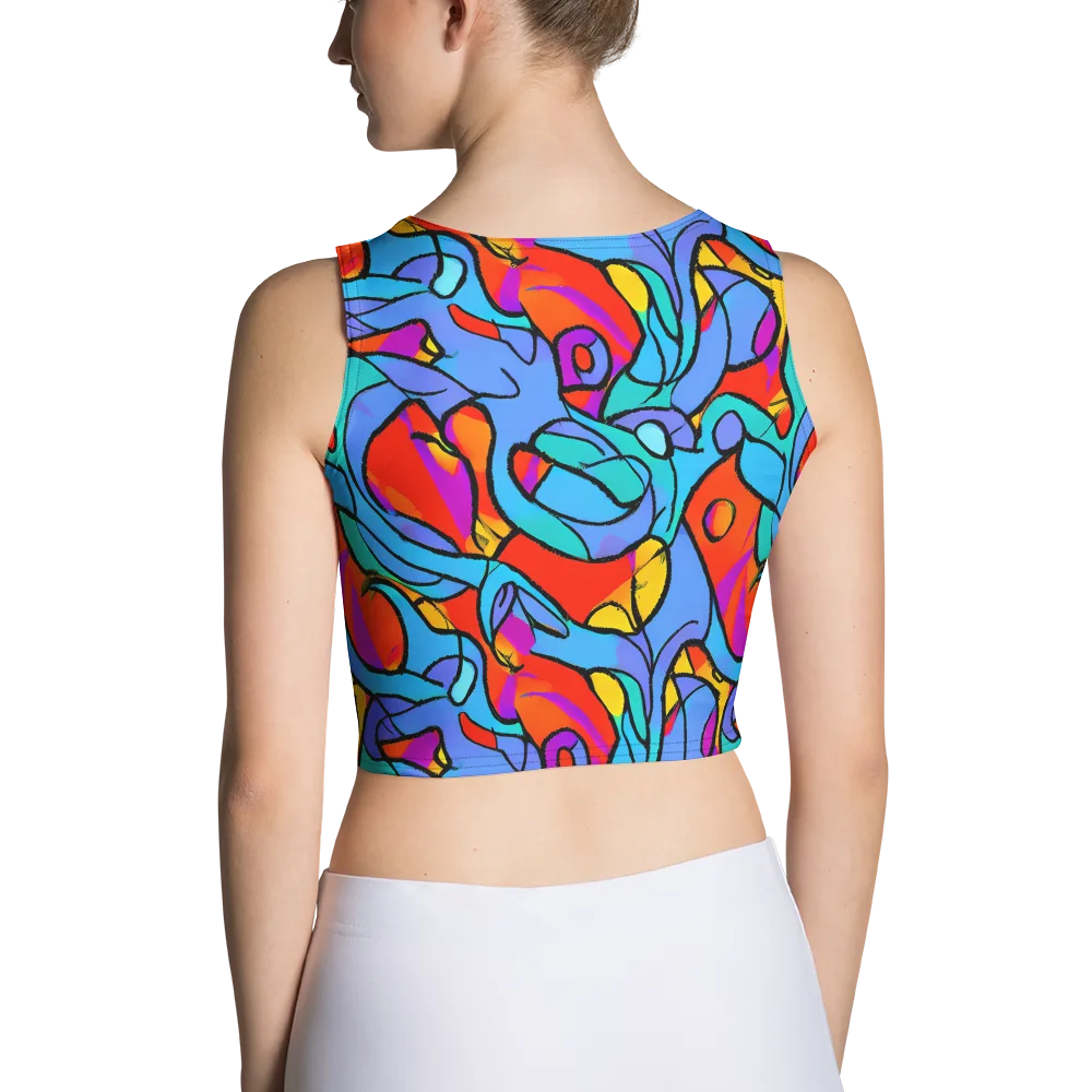 Prism Botanica on Crop Top — Back