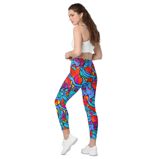 Prism Botanica on a Leggings with Pockets