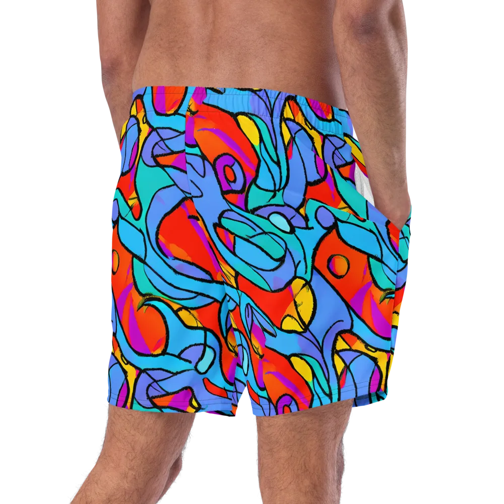 Prism Botanica on Swim Trunks — Right Back