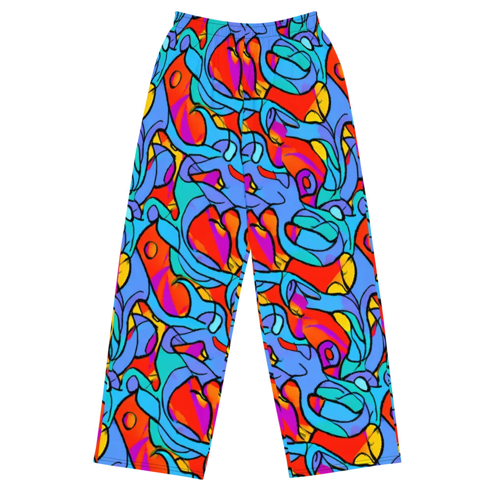 Prism Botanica on Wide-Leg Pants — Front