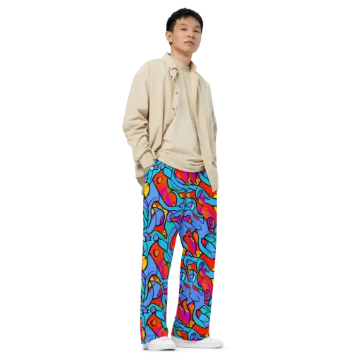 Prism Botanica on a Wide-Leg Pants