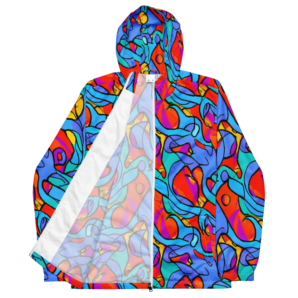 Prism Botanica on Men's Windbreaker — Front