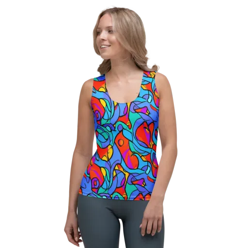Prism Botanica on a Women's Tank Top