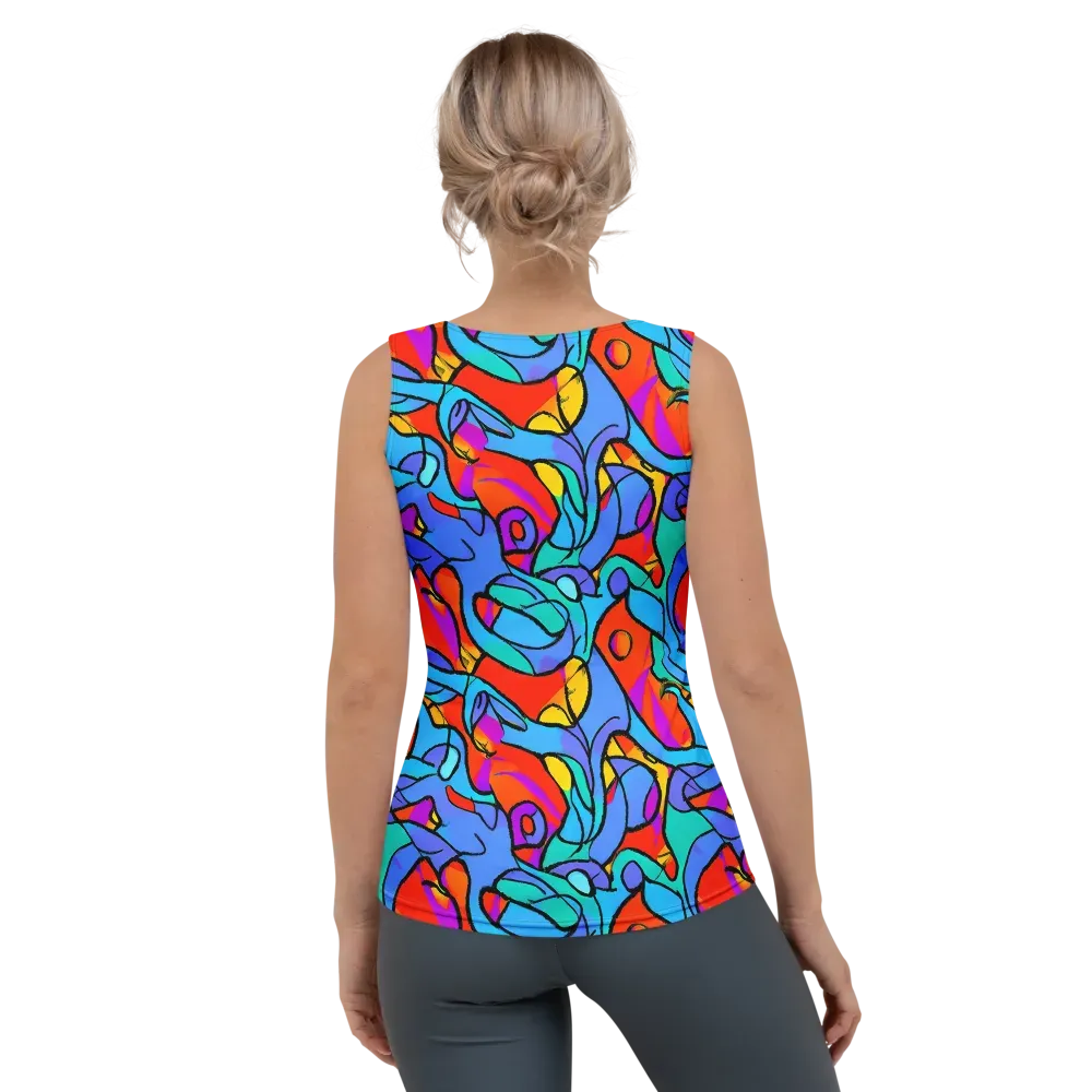 Prism Botanica on Women's Tank Top — Back