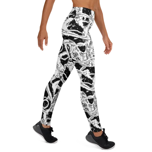 Ink Anatomy on a Yoga Leggings