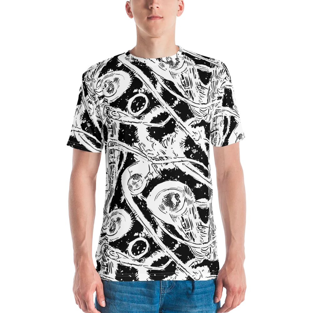 Ink Anatomy on Men's Crew Neck T-Shirt — Front