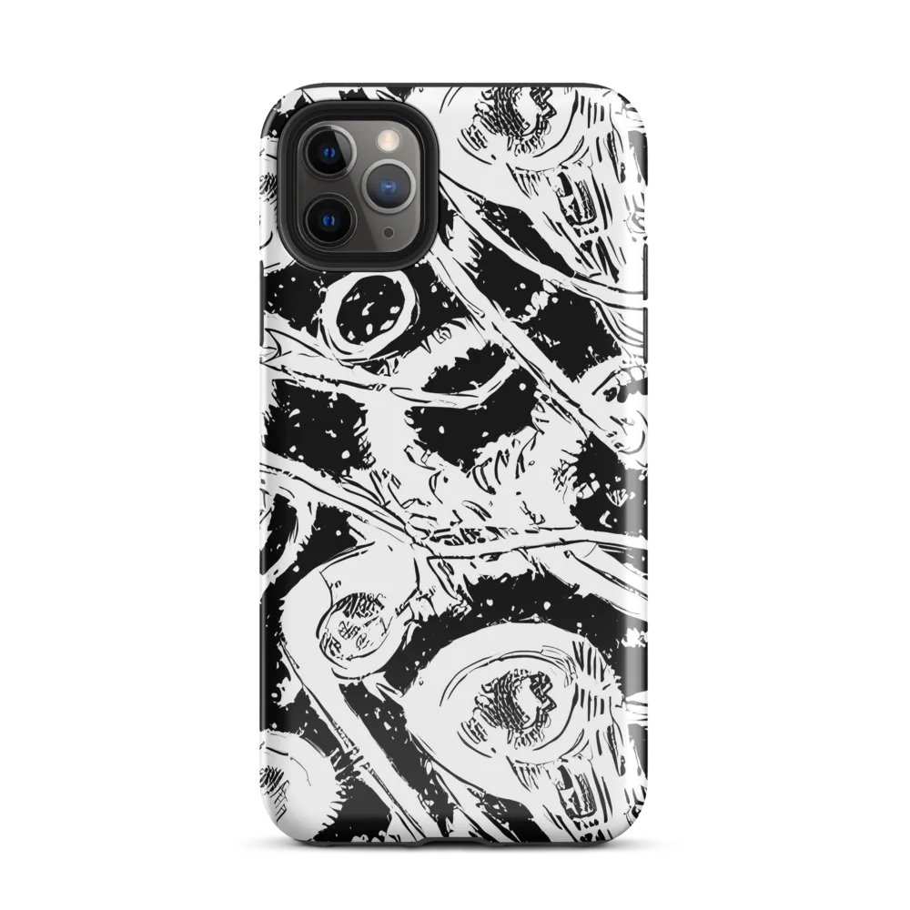 Ink Anatomy on Tough Case for iPhone® — Front