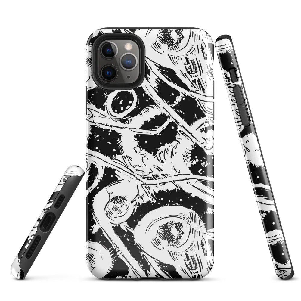 Ink Anatomy on Tough Case for iPhone® — Front