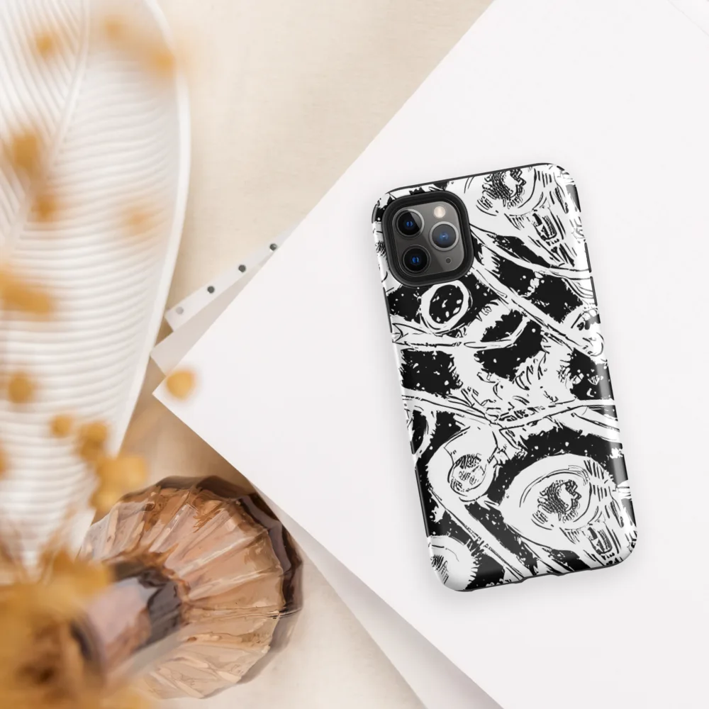 Ink Anatomy on Tough Case for iPhone® — Front