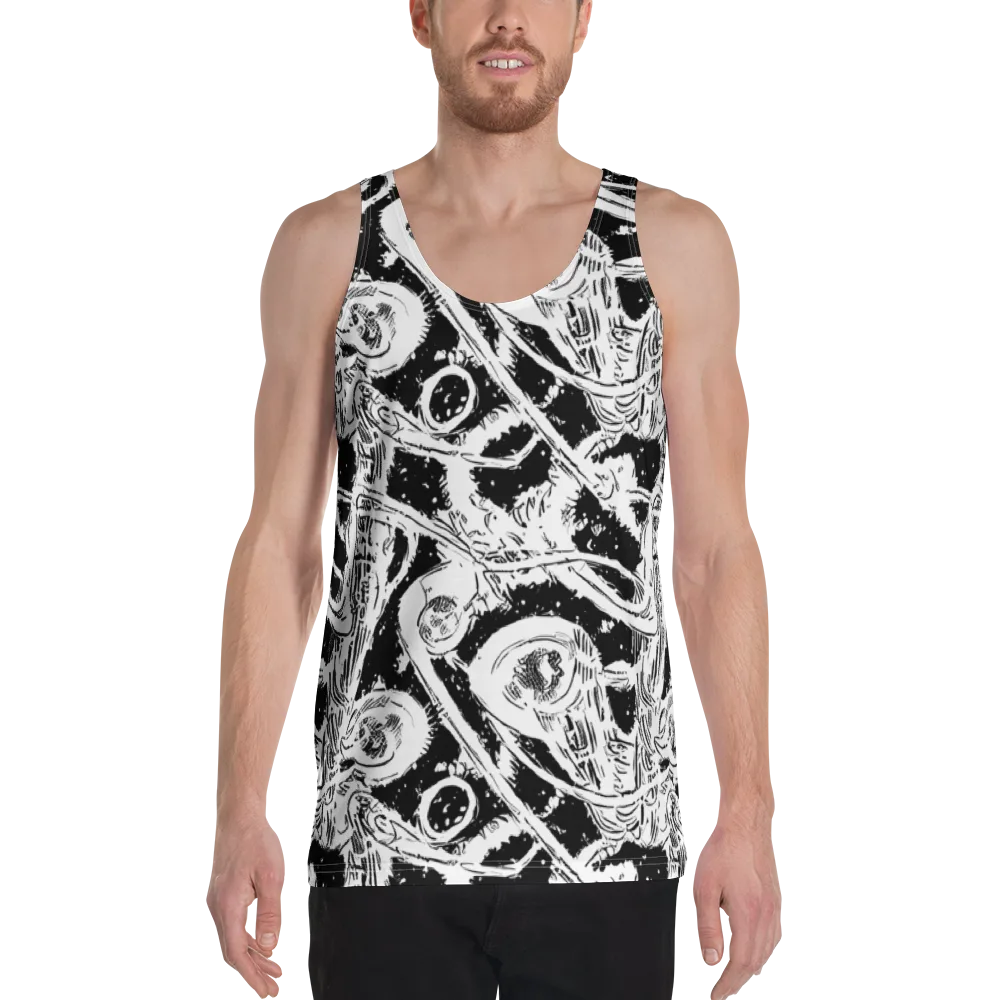 Ink Anatomy on Men's Tank Top — Front