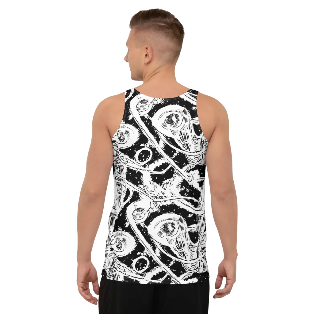 Ink Anatomy on Men's Tank Top — Back