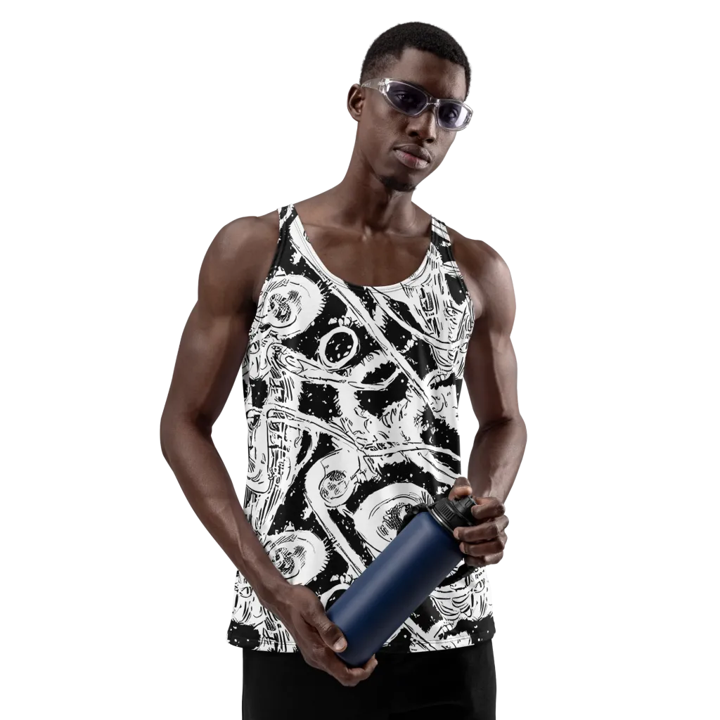 Ink Anatomy on Men's Tank Top — Front