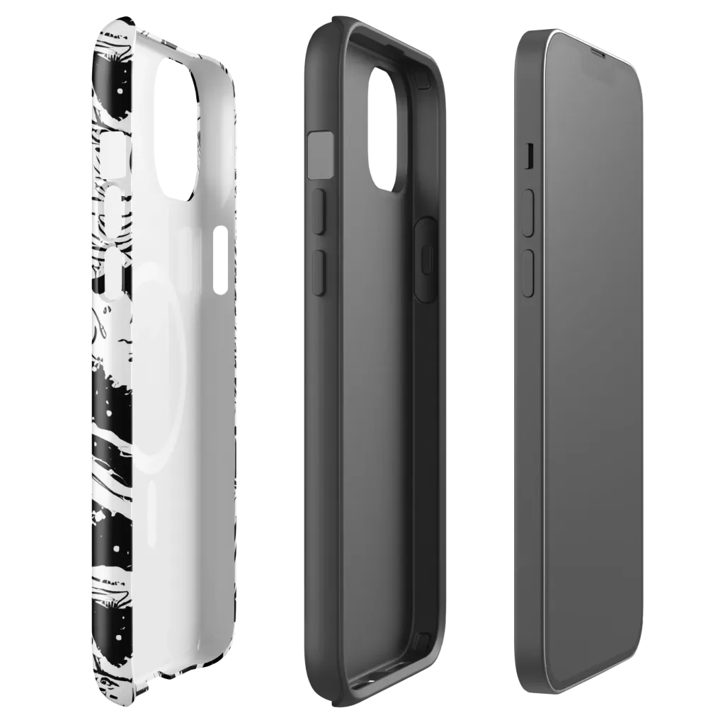 Ink Anatomy on MagSafe Tough Case for iPhone® — Front