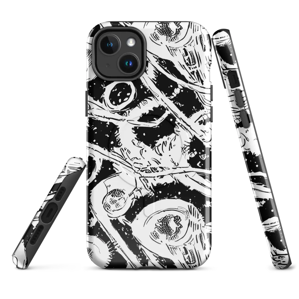 Ink Anatomy on MagSafe Tough Case for iPhone® — Front