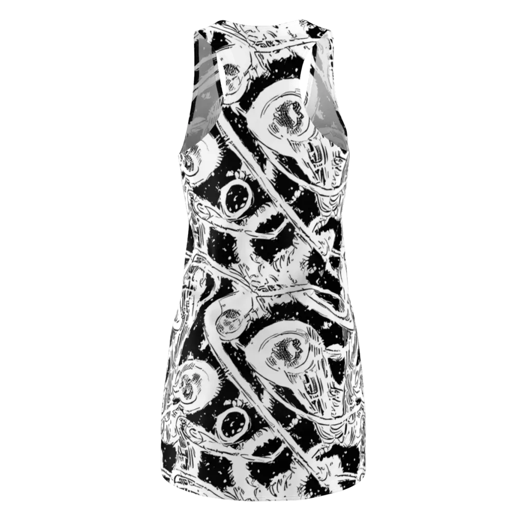 Ink Anatomy on Racerback Dress — Back
