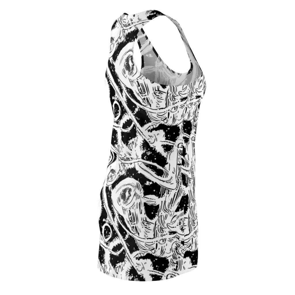 Ink Anatomy on Racerback Dress — Back Side