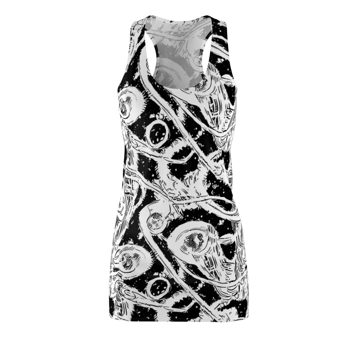 Ink Anatomy on Racerback Dress — Front