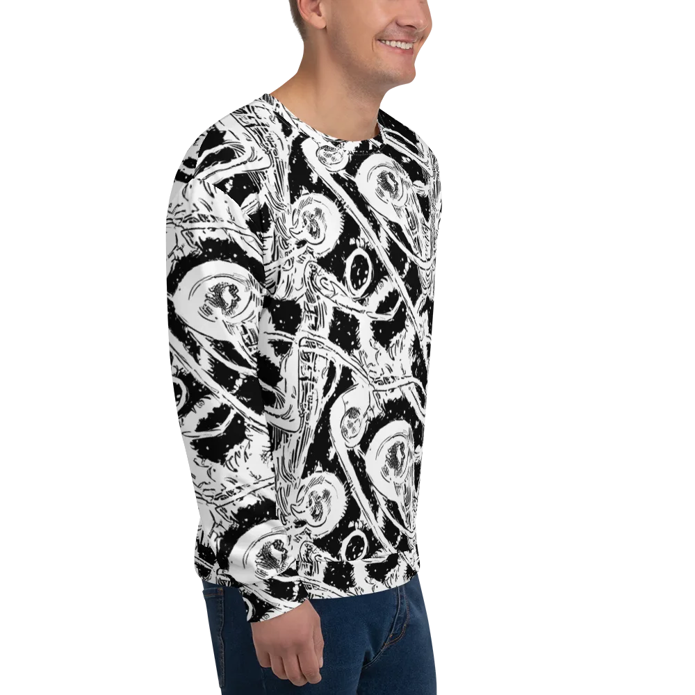 Ink Anatomy on Sweatshirt — Right Front