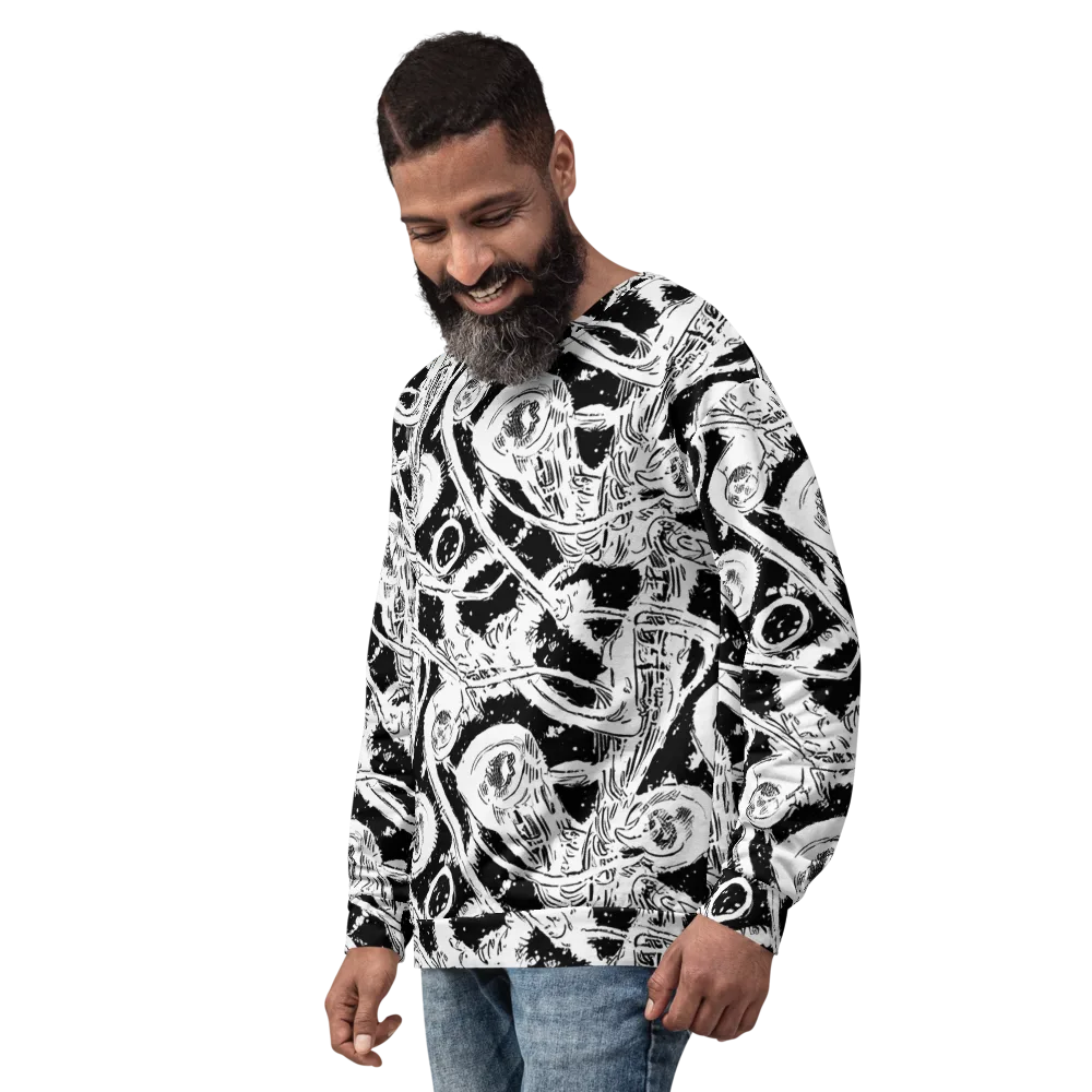 Ink Anatomy on Sweatshirt — Left Front