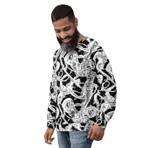 Ink Anatomy on a Sweatshirt
