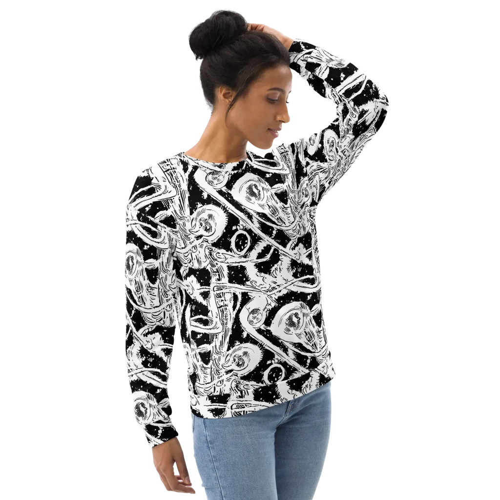 Ink Anatomy on Sweatshirt — Right Front
