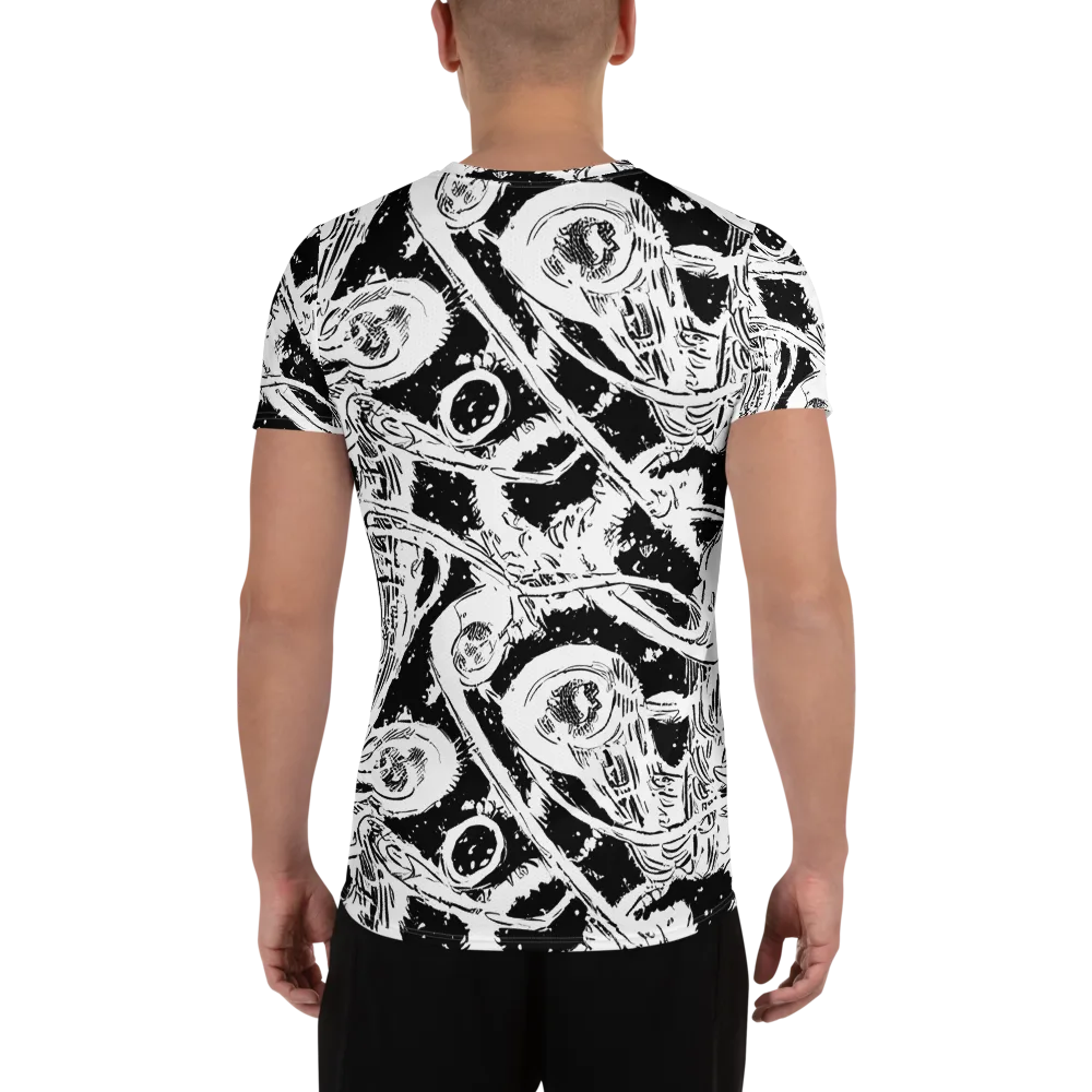 Ink Anatomy on Men's Athletic T-Shirt — Back