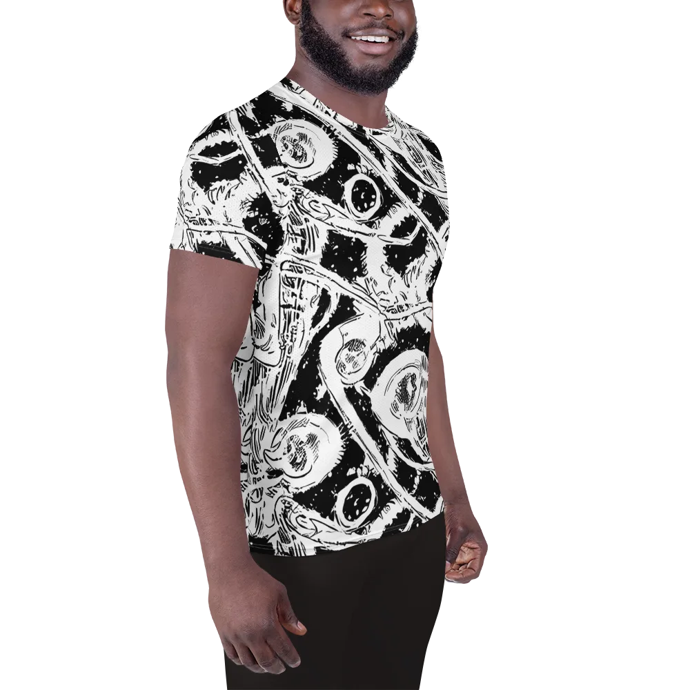 Ink Anatomy on Men's Athletic T-Shirt — Right